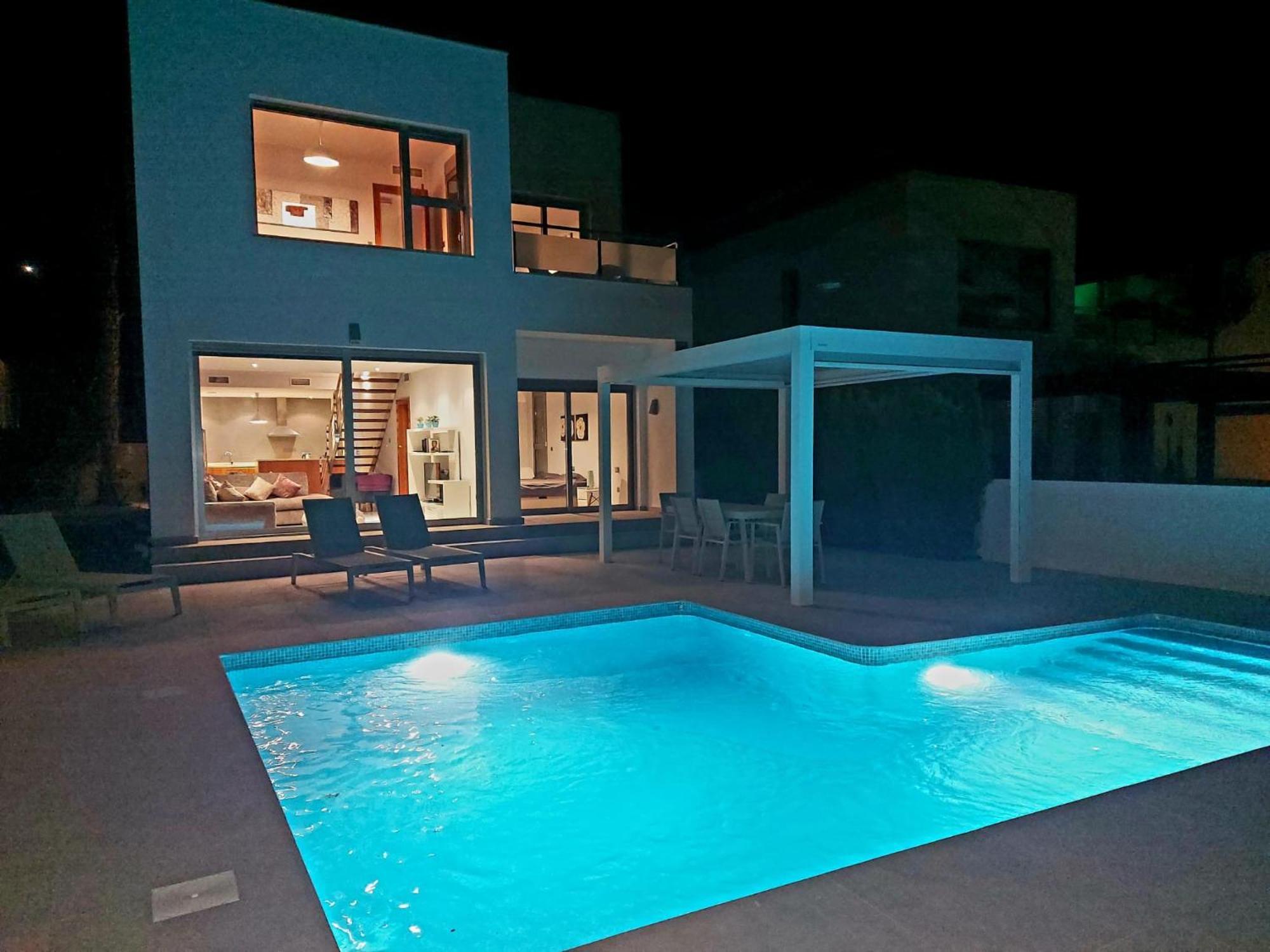 Modern Villa Frontline Golf Algorfa Zewnętrze zdjęcie